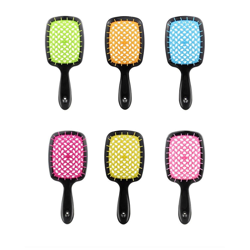 Hollow Air Cushion Massage Comb Straight or Curly Hair Brush Hair Care Accessories Anti-static Comb for Hair Styling