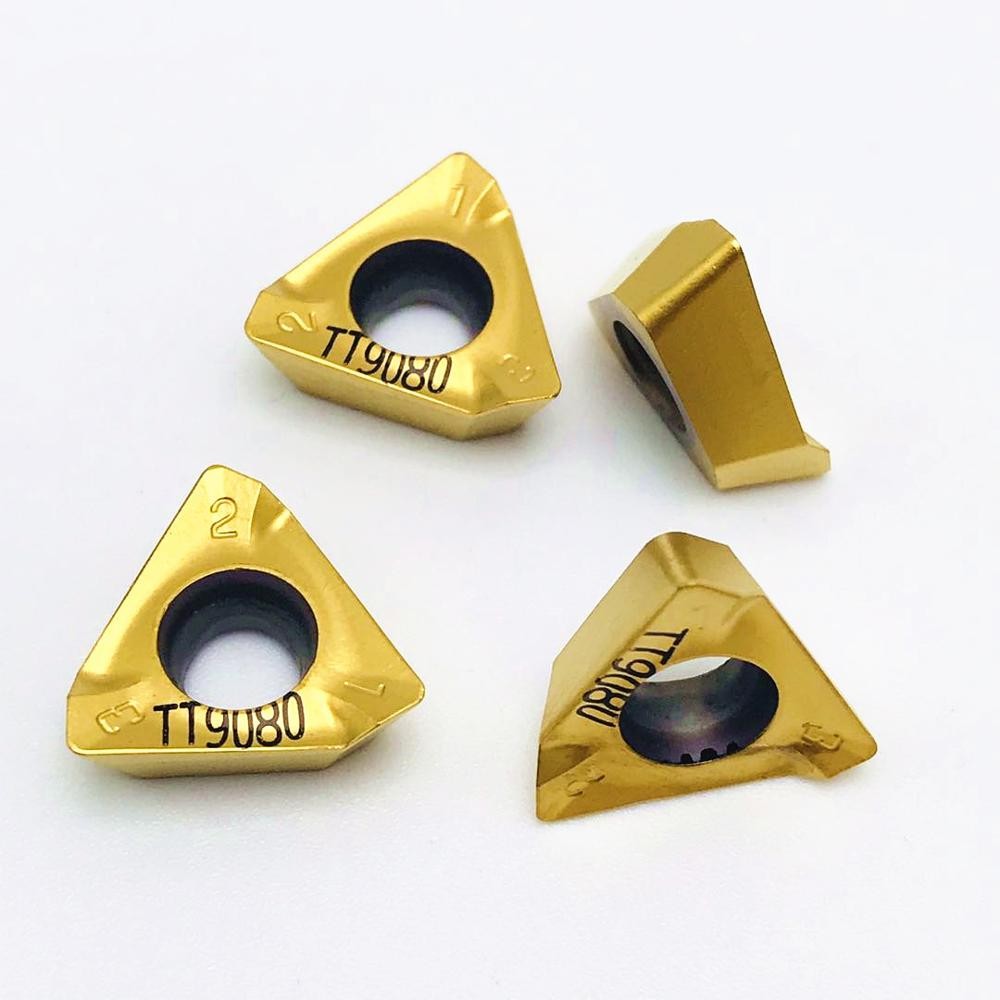 High Quality CNC Milling Carbide, 3PKT15508R M TT9080, 3PKT 150508R Can Be Indexed, Lathe Parts, 3PKT Insert Turning Tools