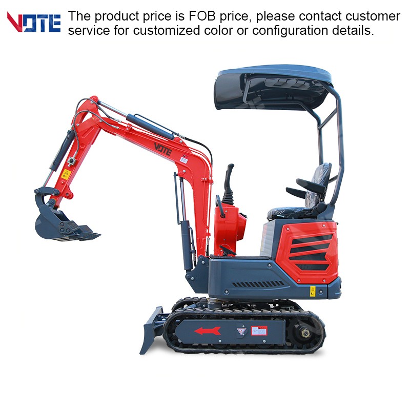 CE EPA Euro 5 China mini excavator hydraulic pilot excavator 1 ton 2 ton 3 ton crawler micro home personal orchard mini excavator P