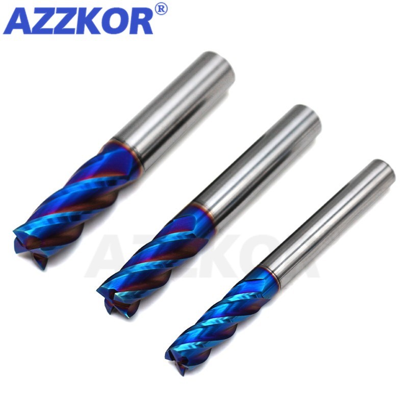 Azzkor - Tungsten Coating Screw Cutters, Tungsten Coated Stainless Steel Screw Cutter Tool Pack Model Hrc70 CNC Milling Drilling Machine