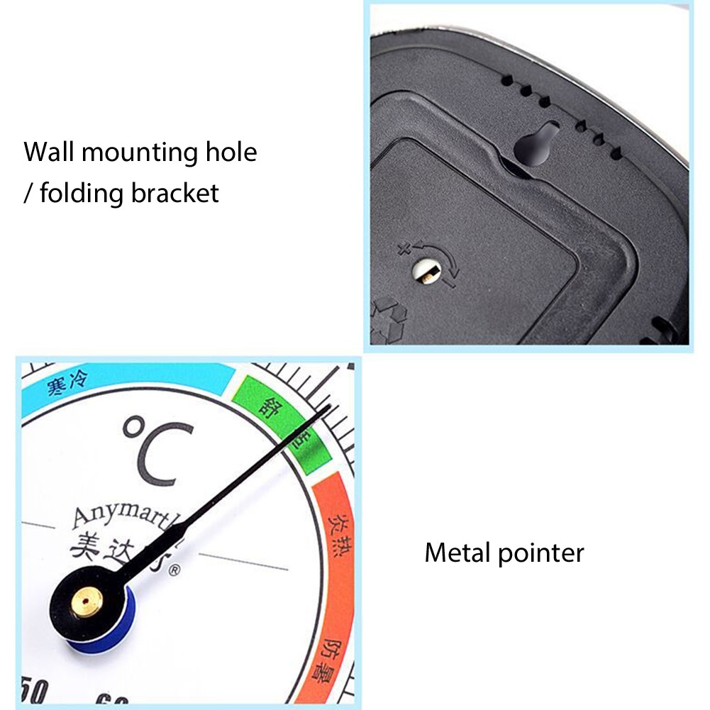 Energy-saving Indoor Outdoor Thermometer Hygrometer For Kitchen School Office Temperature Humidity Measuring Tool