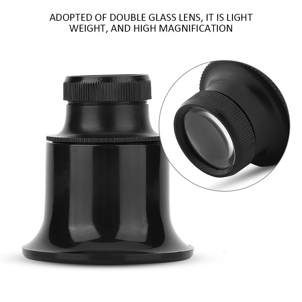 15/20X Jewelry Watch Repair Magnifier Portable Single Loupe Magnifying Loupe For Eye Magnifier Lens Watches Jewelry Tools