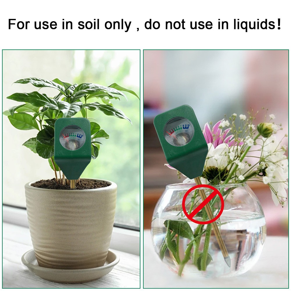 Soil moisture test instrument moisture meter detector garden plant flower test instrument mini garden flower plant moisture analyzer