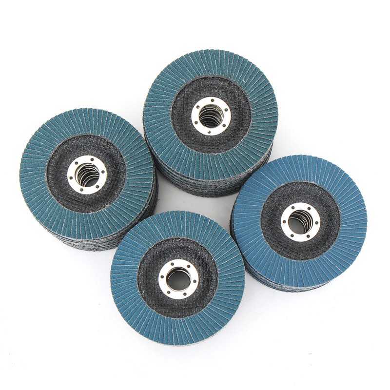 Flap discs for angle grinder, 115mm, 4.5, 40/60/80/120/320 grits, 5pcs/10pcs