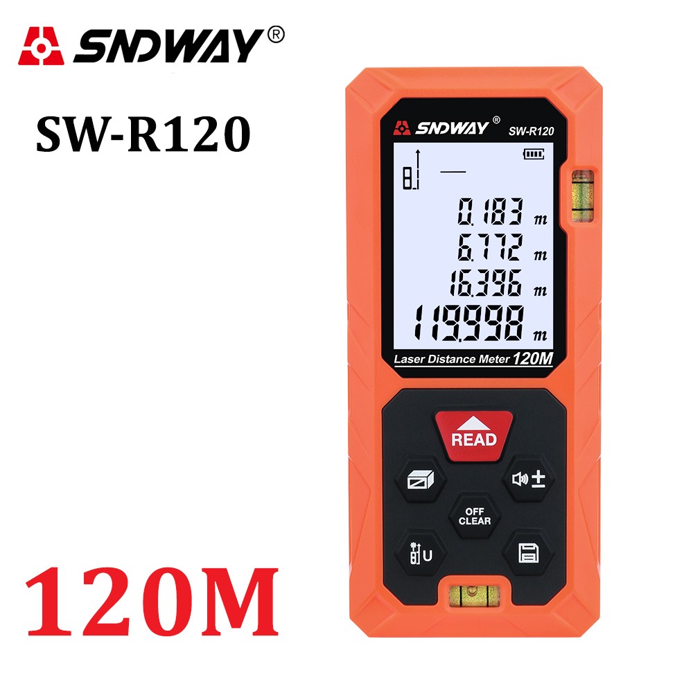 SNDWAY Distance Meter, 40m 60m 80m 100m Building Measurement - Inspection