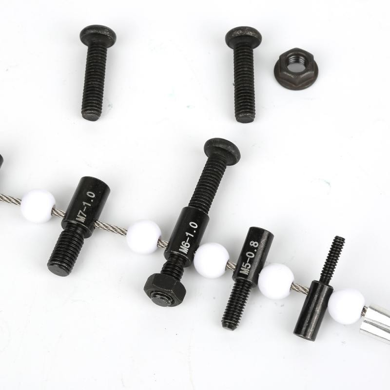 Thread Test Bolt Nut Screw Thread Check Inspection Checker 6-32 1/2-20 M12-1.75 M4-0.7 Inch Metric Gauge Tools