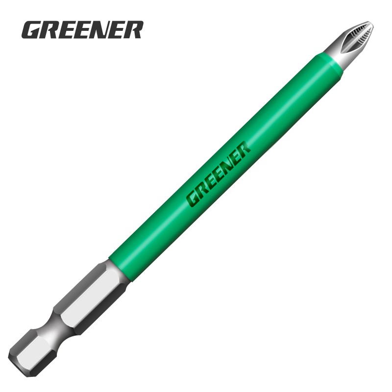 Greener Anti Slip Magnetic Impulse Head Cross High Hardness Hand Drill Bit Screw Electric Screwdriver Set 25 50 65 70 90 150mm PH2