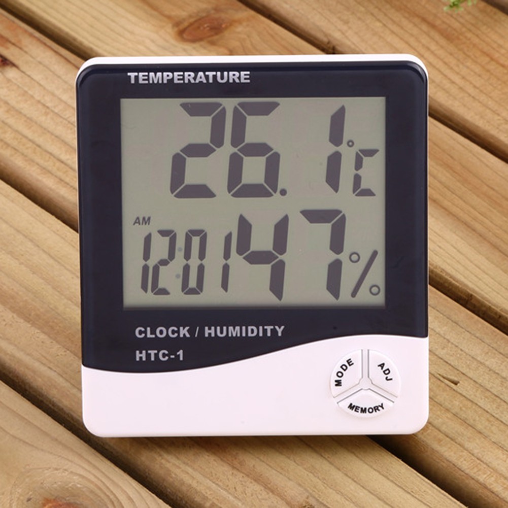 Electronic LCD Hygrometer Temperature Meter Home Desktop Hygrometer Thermometer Hygrometer Hygrometer Test Paper
