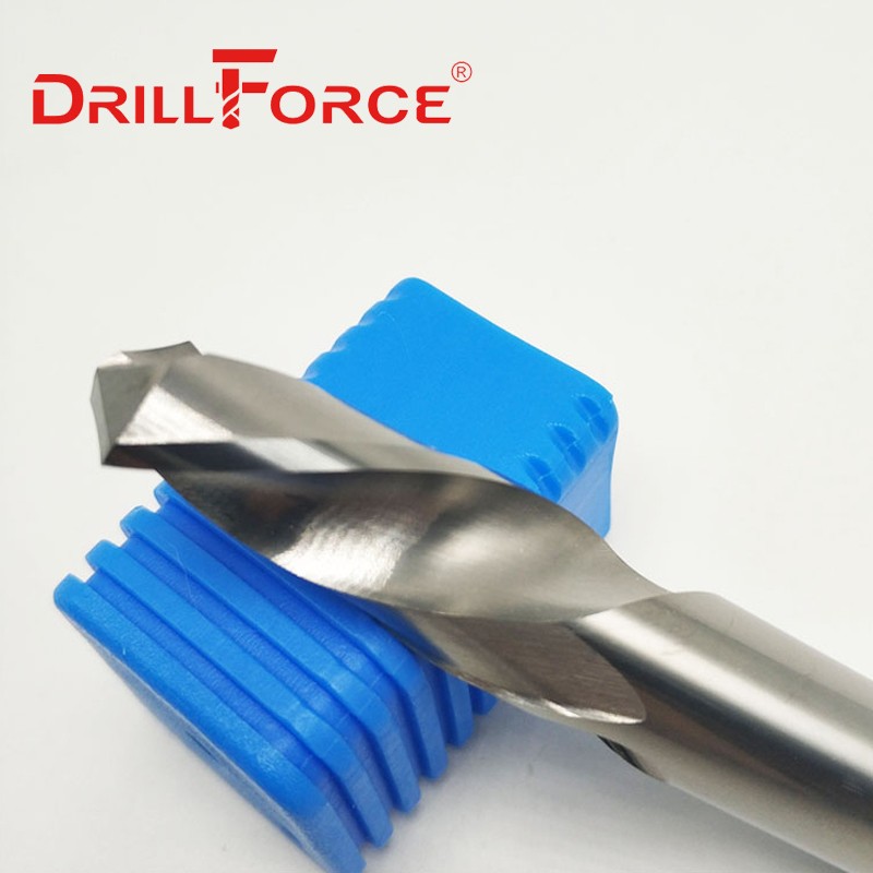 Drillforce 1 قطعة 0.5 مللي متر-20 مللي متر اليد اليسرى حفر كربيد من الصلب بت عكس دوامة فلوت تويست مثقاب ل الصلب سبيكة المقاوم للصدأ أداة