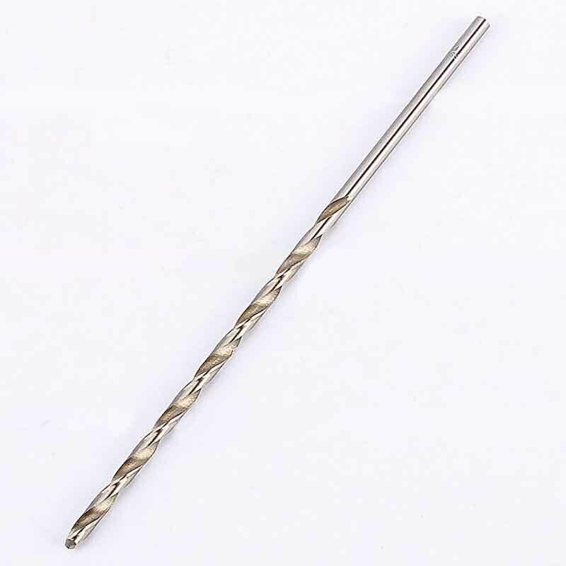 5pcs Extra Long HSS High Speed ​​Steel Drill Bit Set 2mm/3mm,3.5mm,4mm,5mm Bit Straight Shank Drill Bits for Electric Drills