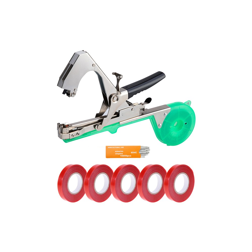 Garden Tools Lace Plants Branch Hand Tying Chopped Vegetable Binding Machine Tapetool tapner Tapes Home
