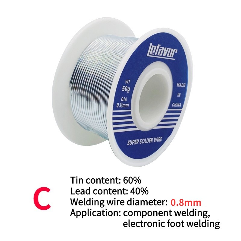 3% silver 0.8mm lead-free silver solder wire for speaker DIY