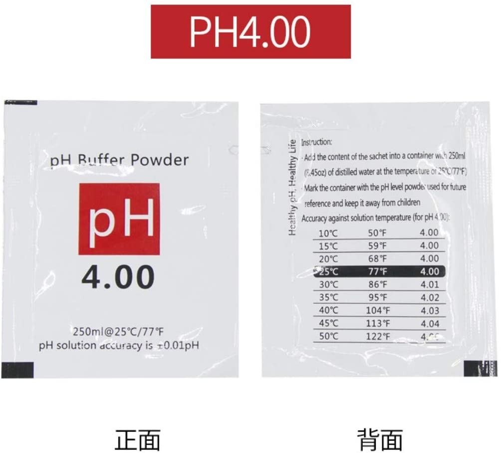 15 Pack PH Calibration Buffer Solution Powder Set , For Calibration Accurate pH Meter For Calibration PH Laboratory