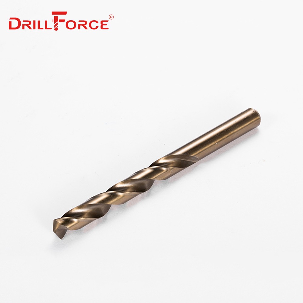 Drillforce Tools M42 Cobalt Drill Bit Set, HSS-CO Drill Set 0.5-10mm, Drilling on Hardened Steel, Cast Iron and Stainless Steel