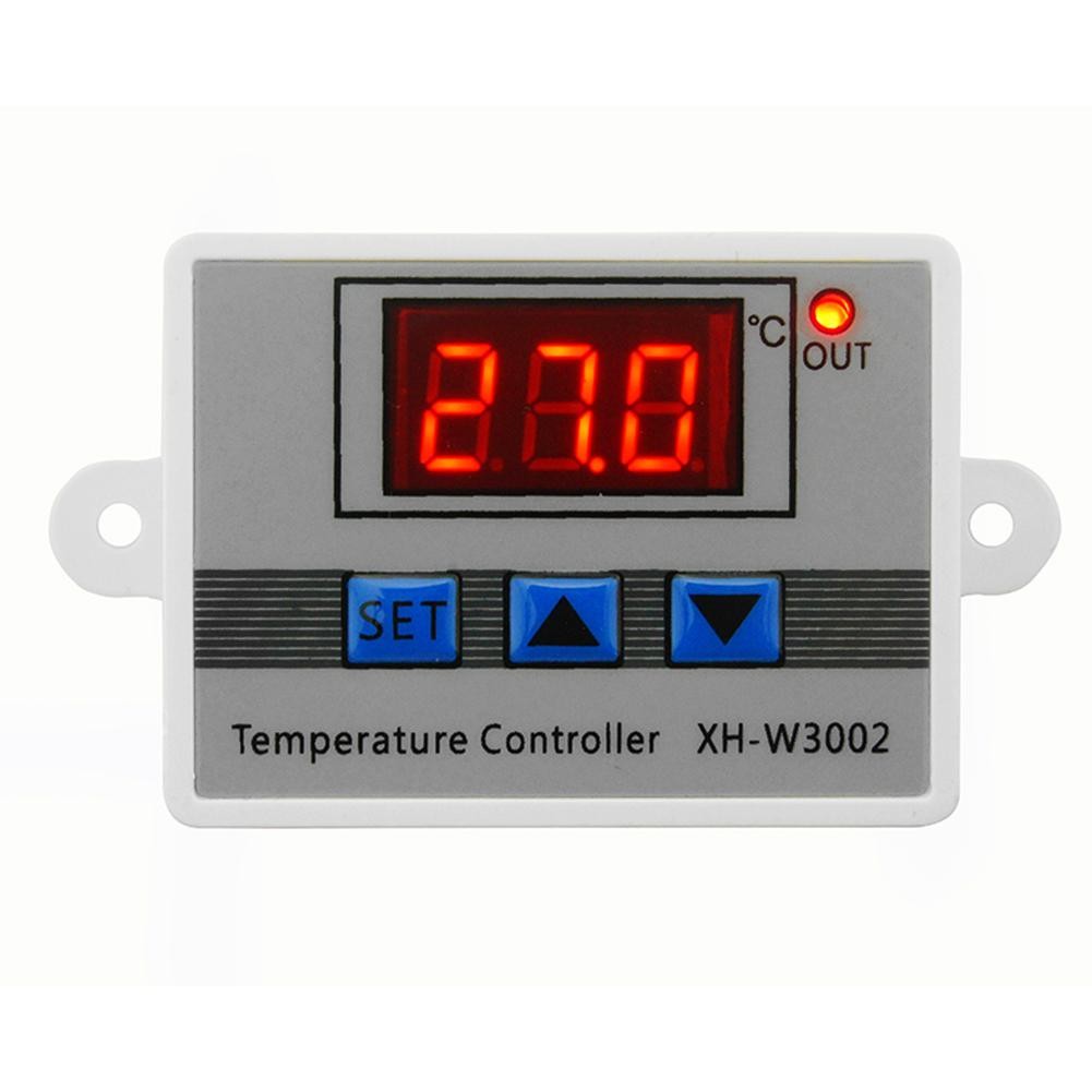 Digital W3002 Temperature Controller 10A Thermostat Control Strong Hardness Electric Portable Switch With Probe Sensor