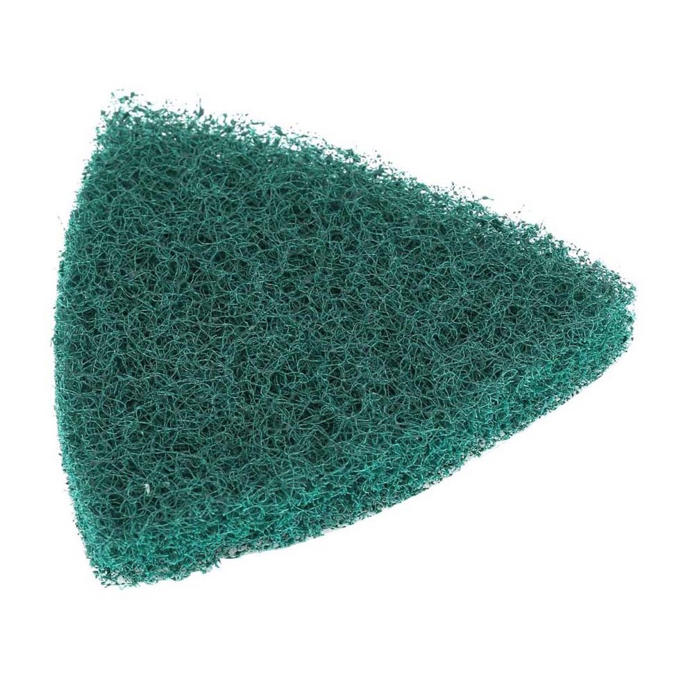 5pcs triangle scouring pad polishing pad self-adhesive plate grinding machine accessories 13mm nylon pad