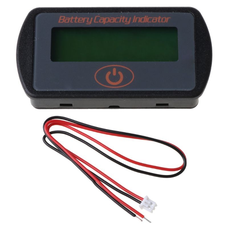 12V 24V LCD Battery Capacity Voltmeter Tester Indicator Car Lead Acid Lithium M09 22 Dropship
