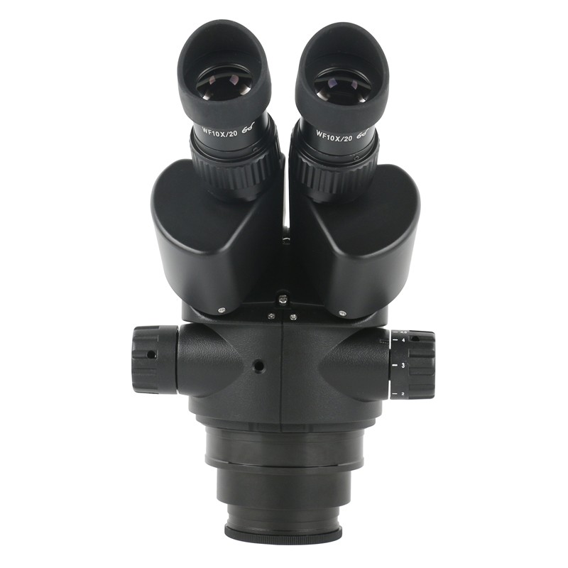 3.5X 7X 45X 90X Microscope Stereo Microscope Head Accessories WF10X/22mm Lenses 0.5X 2X Barlow Lens Holder Stand