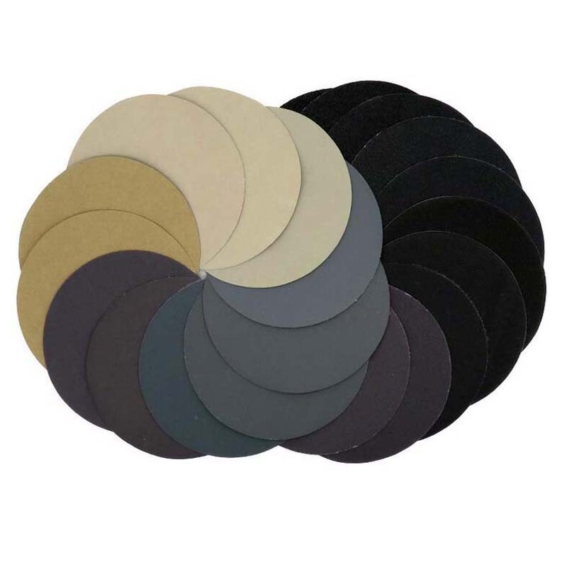 sanding discs 125mm waterproof sandpaper sand paper 800-3000 assorted grit for wet/dry polishing 30pcs