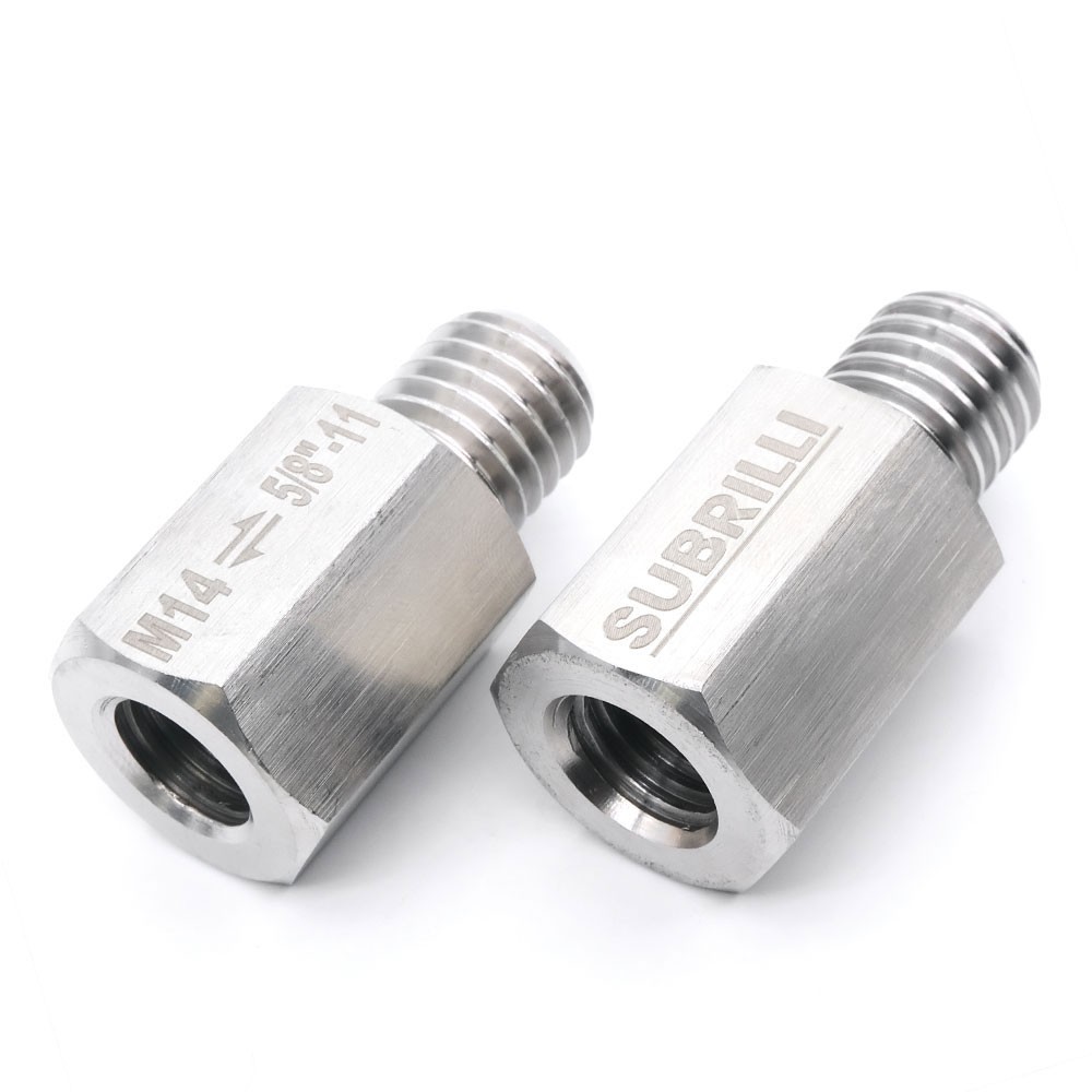 Adapter for Angie Mill PoIisher M14 5/8" or M10 Thread Change Male to Female Core Bit PoIish Pad DriII Adapter 1pc