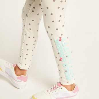 Sanrio Hello Kitty Print Leggings with Elasticated Waistband - Set of 2