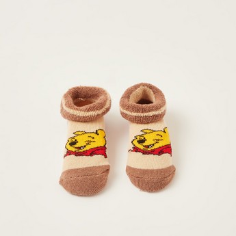 Disney Winnie the Pooh Print Booties