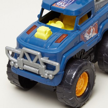 MotorShop Battery Operated Monster Toy Truck