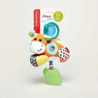 Infantino Jittery Cow Toy