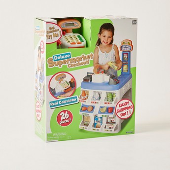 Keenway Deluxe Supermarket Checkout Playset