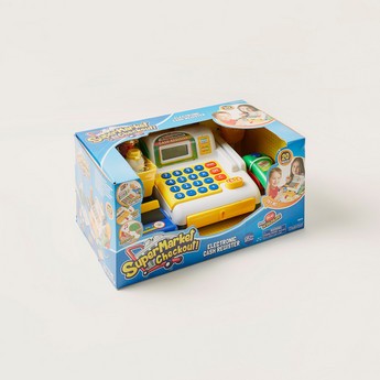 Keenway Supermarket Checkout Electronic Cash Register Playset