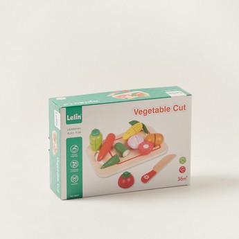 Lelin Vegetable Cut-Ups Playset