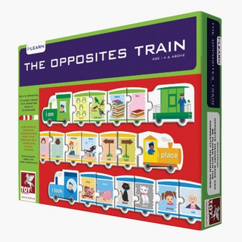 ToyKraft The Opposites Train Puzzle Set