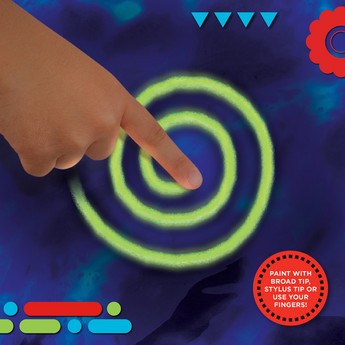 Discovery Glow Palette Mess-Free Musical LED Art Pad