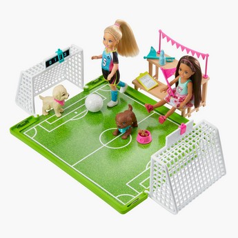 Barbie Chelsea's Soccer Fashion Doll Playset