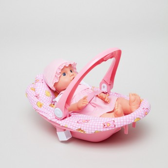 Nursery Baby Doll Playset with 5-in-1 Accessories