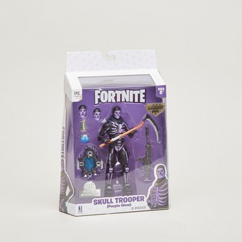 Fortnite Legendary Series Skull Trooper Purple Glow - 6 inches