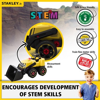 Stanley Jr. Loader Vehicle DIY Playset