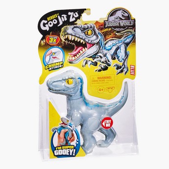 Goo Jit Zu Jurrasic World Blue the Velociraptor Gooey Figurine