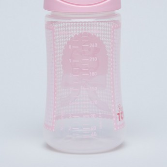 Sauvinex Feeding Bottle with Pacifier and Chain