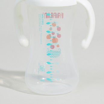 FARLIN Printed Feeding Bottle with Handle - 270 ml