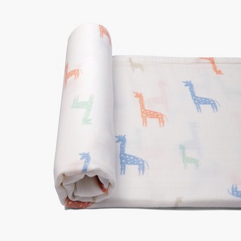 Anvi Baby Printed Swaddle Blanket - Set of 2