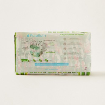 PureBorn Tropic Newborn Single Organic Nappy