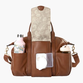 TWELVElittle Peek-A-Boo Diaper Bag with Changing Mat