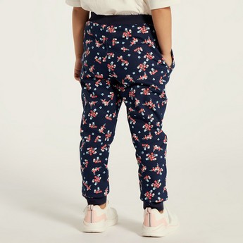 Juniors Printed Joggers with Drawstring Closure - Set of 3