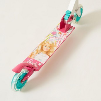 Mondo Barbie Print 2-Wheeled Scooter