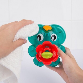 Playgro Light Up Squirty Bath Fountain Toy