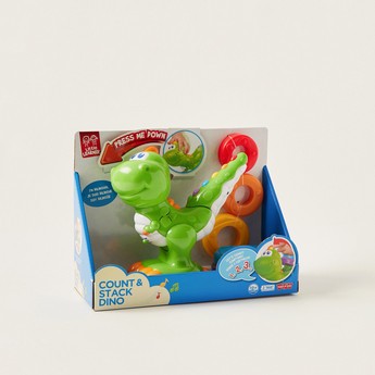 Little Learner Count and Stack Dinosaur Playset