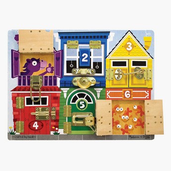 Melissa and Doug Latches Board