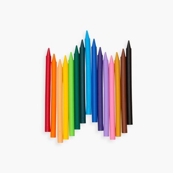 Ooly Un-Mistake-Ables! Erasable Crayons Set with Eraser