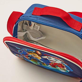 Paw Patrol Printed Insulated Lunch Bag with Adjustable Strap